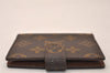 Authentic Louis Vuitton Monogram Agenda Mini Notebook Cover R20007 LV 7774J