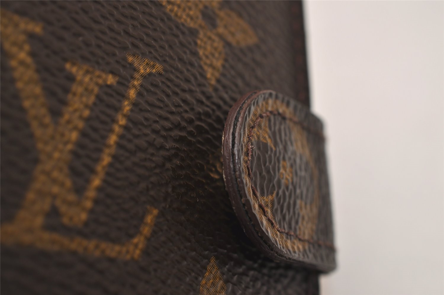 Authentic Louis Vuitton Monogram Agenda Mini Notebook Cover R20007 LV 7774J
