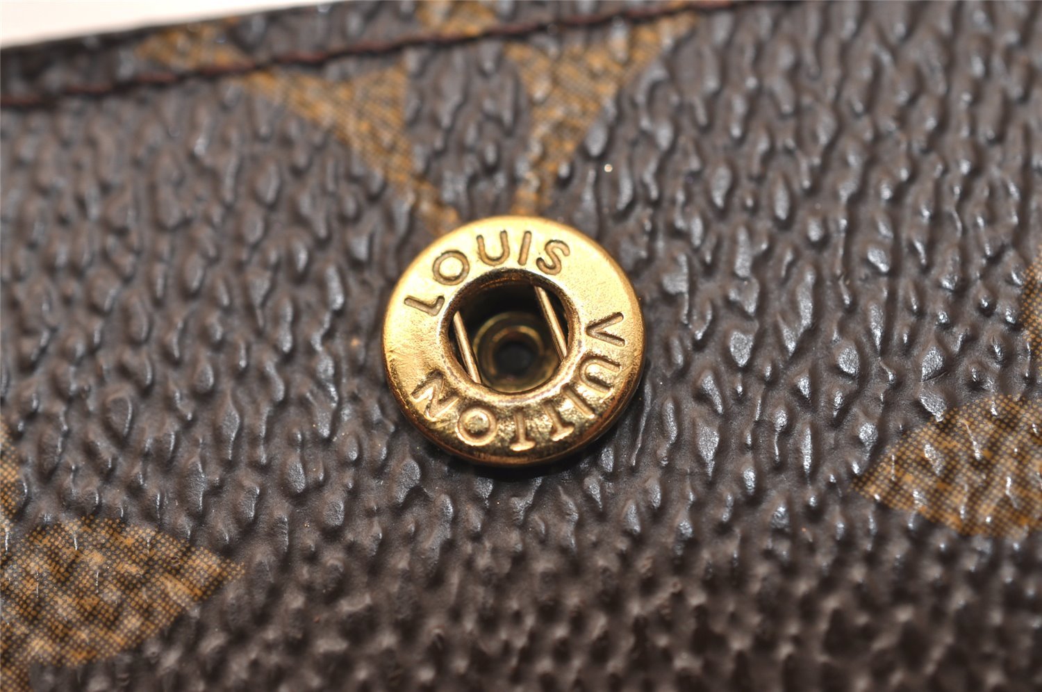 Authentic Louis Vuitton Monogram Agenda Mini Notebook Cover R20007 LV 7774J