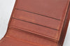 Louis Vuitton Epi Porte Monnaie Billets Cartes Credit Wallet M63488 Brown 7775J