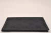 Authentic GUCCI Vintage Card Pass Case Purse GG Canvas Leather 04009 Black 7777J