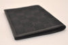 Authentic GUCCI Vintage Card Pass Case Purse GG Canvas Leather 04009 Black 7777J