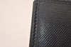 Authentic GUCCI Vintage Card Pass Case Purse GG Canvas Leather 04009 Black 7777J