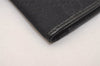 Authentic GUCCI Vintage Card Pass Case Purse GG Canvas Leather 04009 Black 7777J