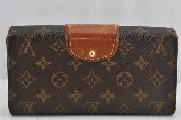 Authentic Louis Vuitton Monogram Portefeuille Boetie M63220 Purse Wallet 7779J