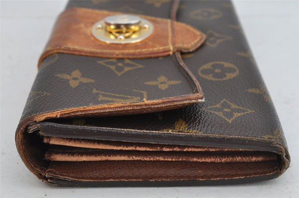 Authentic Louis Vuitton Monogram Portefeuille Boetie M63220 Purse Wallet 7779J