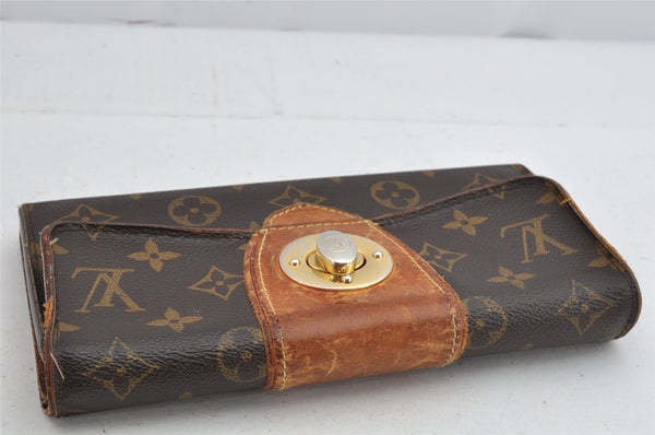 Authentic Louis Vuitton Monogram Portefeuille Boetie M63220 Purse Wallet 7779J