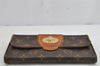 Authentic Louis Vuitton Monogram Portefeuille Boetie M63220 Purse Wallet 7779J