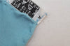 Auth HERMES Carre 90 Scarf "LA PROMENADE DE LONGCHAMPS" Silk Light Blue 7780I