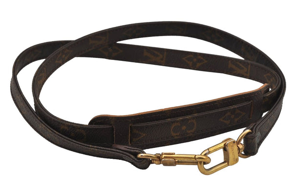 Authentic Louis Vuitton Monogram Shoulder Strap 46.9" LV 7780J