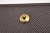 Auth Louis Vuitton Damier Porte Monnaie Billet Carte Credit N61652 Wallet 7781I