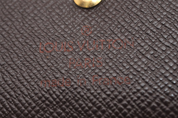 Auth Louis Vuitton Damier Porte Monnaie Billet Carte Credit N61652 Wallet 7781I