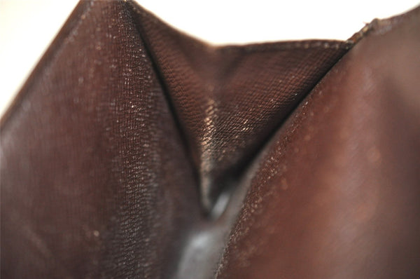 Auth Louis Vuitton Damier Porte Monnaie Billet Carte Credit N61652 Wallet 7781I