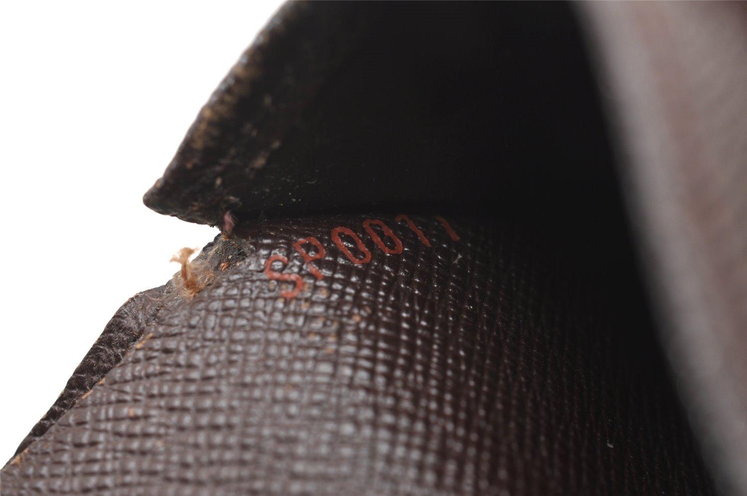 Auth Louis Vuitton Damier Porte Monnaie Billet Carte Credit N61652 Wallet 7781I