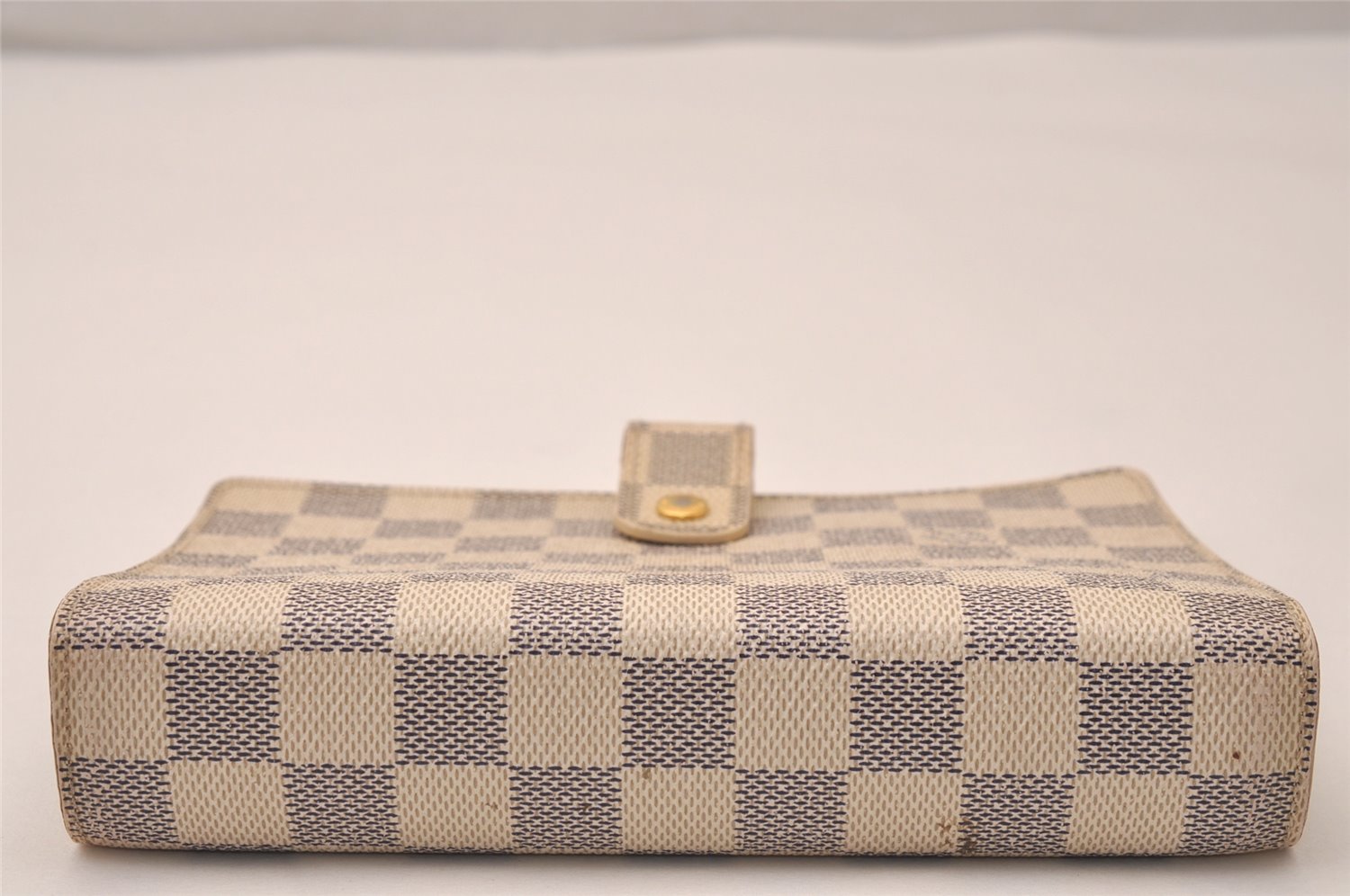 Authentic Louis Vuitton Damier Azur Agenda MM Notebook Cover R20707 LV 7781J