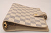 Authentic Louis Vuitton Damier Azur Agenda MM Notebook Cover R20707 LV 7781J