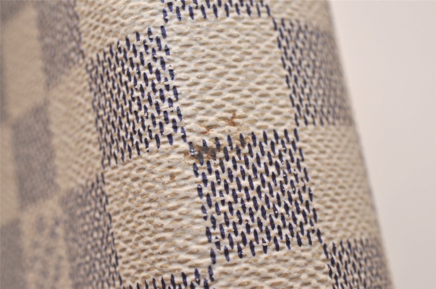 Authentic Louis Vuitton Damier Azur Agenda MM Notebook Cover R20707 LV 7781J