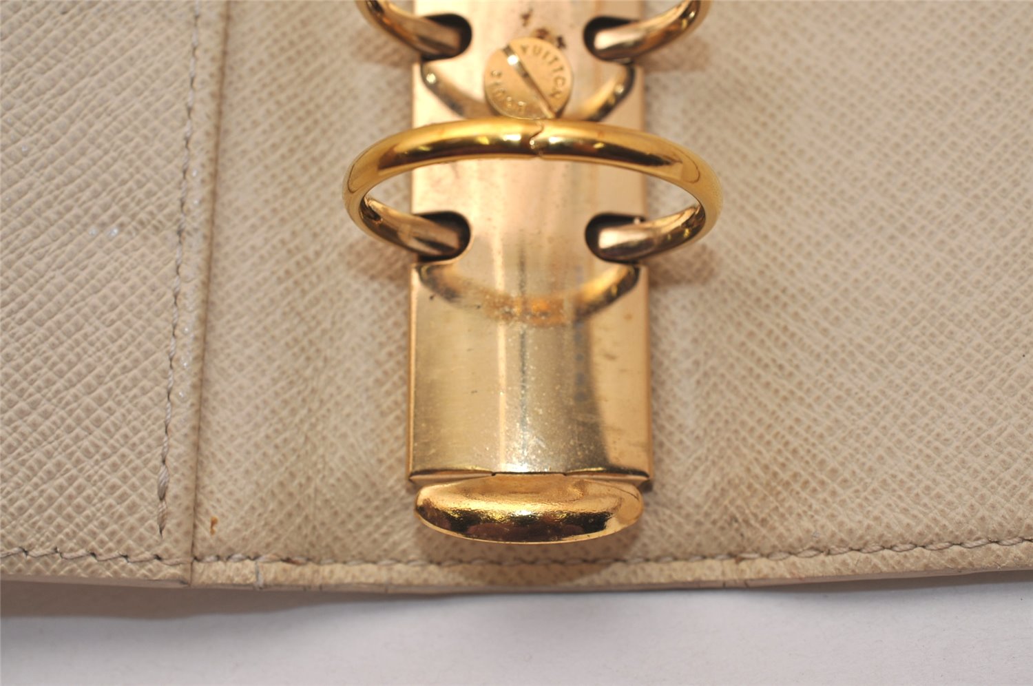 Authentic Louis Vuitton Damier Azur Agenda MM Notebook Cover R20707 LV 7781J