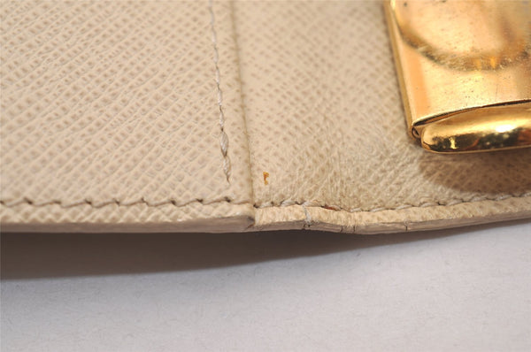 Authentic Louis Vuitton Damier Azur Agenda MM Notebook Cover R20707 LV 7781J