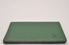 Authentic Louis Vuitton Epi Porte 2 Cartes Vertical Card Case M63204 Green 7782I
