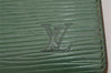 Authentic Louis Vuitton Epi Porte 2 Cartes Vertical Card Case M63204 Green 7782I
