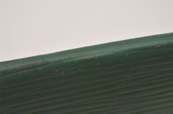 Authentic Louis Vuitton Epi Porte 2 Cartes Vertical Card Case M63204 Green 7782I