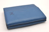 Louis Vuitton Epi Porte Monnaie Billets Cartes Credit Wallet M63485 Blue 7783I