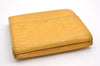 Louis Vuitton Epi Porte Monnaie Billets Cartes Credit Wallet M63489 Yellow 7784I