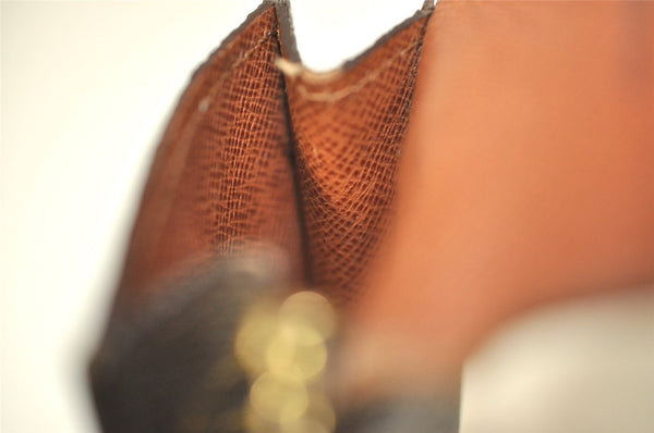 Authentic Louis Vuitton Monogram Porte Cles Badge Key Case Pouch M60048 LV 7786I