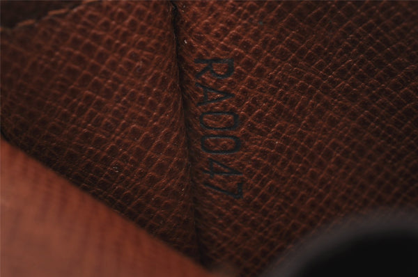 Authentic Louis Vuitton Monogram Porte Cles Badge Key Case Pouch M60048 LV 7786I