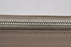 Authentic HERMES Azap Silk In Long Wallet Purse Leather White Pink 7786J