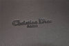Authentic Christian Dior Vintage Long Wallet Purse Leather Black Box 7787J