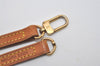 Authentic Louis Vuitton Leather Shoulder Strap Beige 46.7" LV Junk 7788I