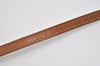 Authentic Louis Vuitton Leather Shoulder Strap Beige 46.7" LV Junk 7788I