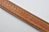 Authentic Louis Vuitton Leather Shoulder Strap Beige 46.7" LV Junk 7788I