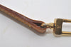 Authentic Louis Vuitton Leather Shoulder Strap Beige 46.7" LV Junk 7788I