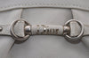 Authentic Christian Dior Vintage Shoulder Hand Tote Bag Leather White CD 7791I