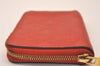 Louis Vuitton Monogram Empreinte Portefeuille Secret Compact Wallet Red 7791J