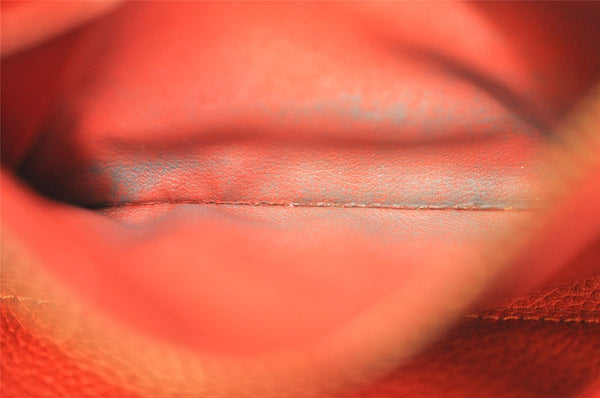 Louis Vuitton Monogram Empreinte Portefeuille Secret Compact Wallet Red 7791J