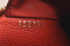 Louis Vuitton Monogram Empreinte Portefeuille Secret Compact Wallet Red 7791J