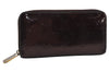 Authentic Louis Vuitton Vernis Zippy Wallet Long Purse Wine Red M93522 LV 7795J