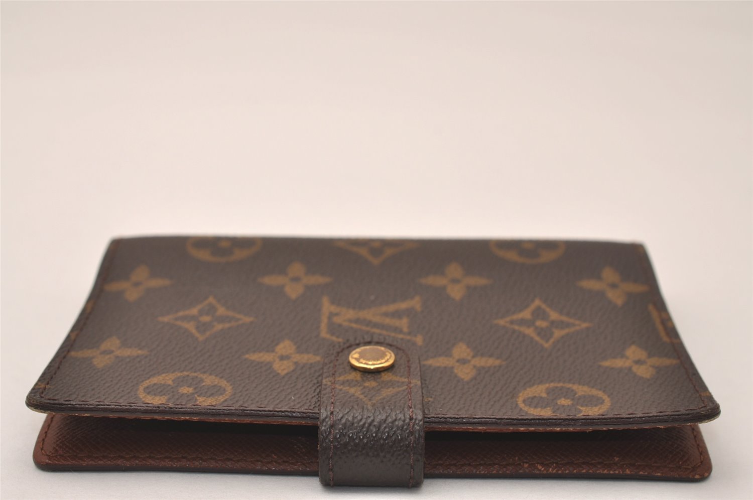 Authentic Louis Vuitton Monogram Agenda PM Notebook Cover R20005 LV 7796J