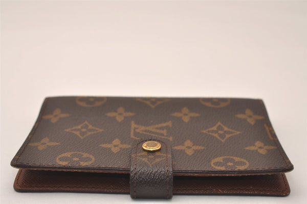 Authentic Louis Vuitton Monogram Agenda PM Notebook Cover R20005 LV 7796J