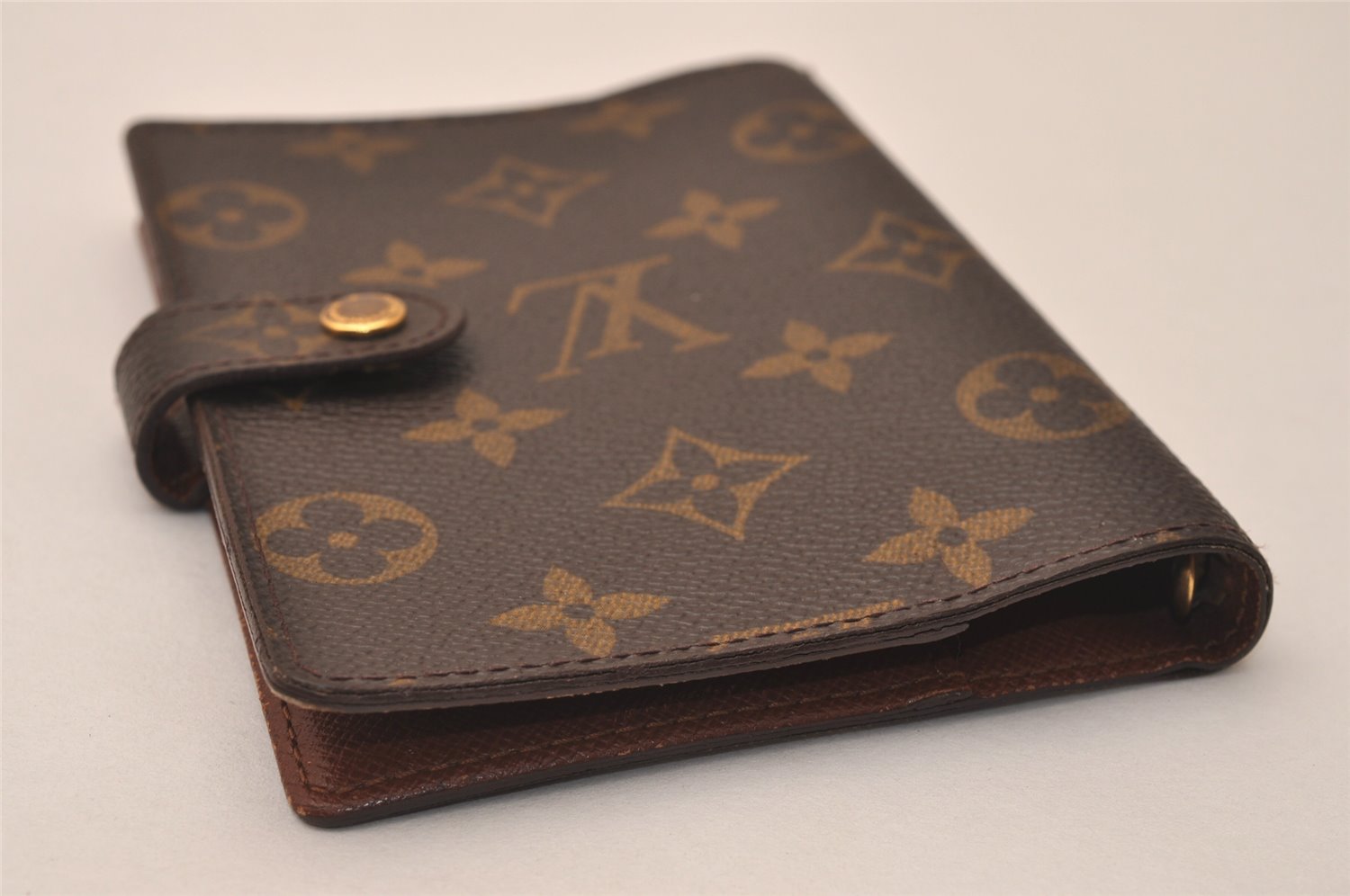 Authentic Louis Vuitton Monogram Agenda PM Notebook Cover R20005 LV 7796J