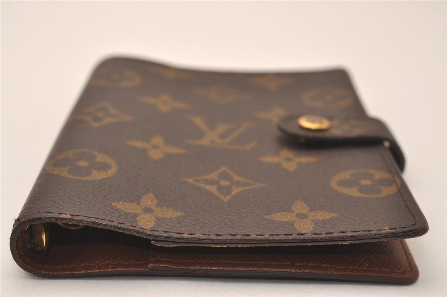 Authentic Louis Vuitton Monogram Agenda PM Notebook Cover R20005 LV 7796J