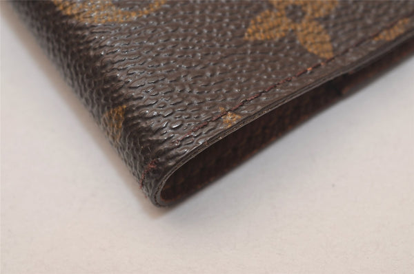 Authentic Louis Vuitton Monogram Agenda PM Notebook Cover R20005 LV 7796J