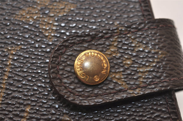 Authentic Louis Vuitton Monogram Agenda PM Notebook Cover R20005 LV 7796J