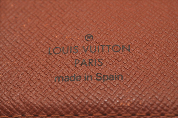 Authentic Louis Vuitton Monogram Agenda PM Notebook Cover R20005 LV 7796J