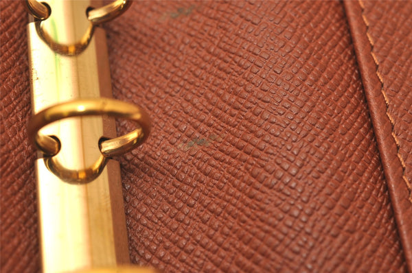 Authentic Louis Vuitton Monogram Agenda PM Notebook Cover R20005 LV 7796J