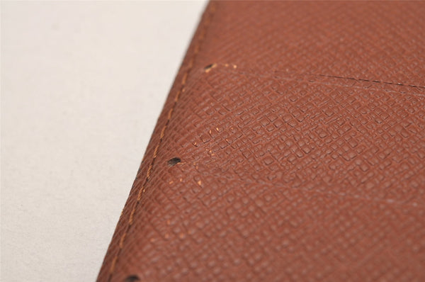 Authentic Louis Vuitton Monogram Agenda PM Notebook Cover R20005 LV 7796J